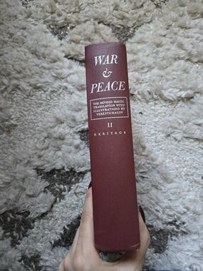 War & Peace II Heritage Edition - Burgundy Hardcover